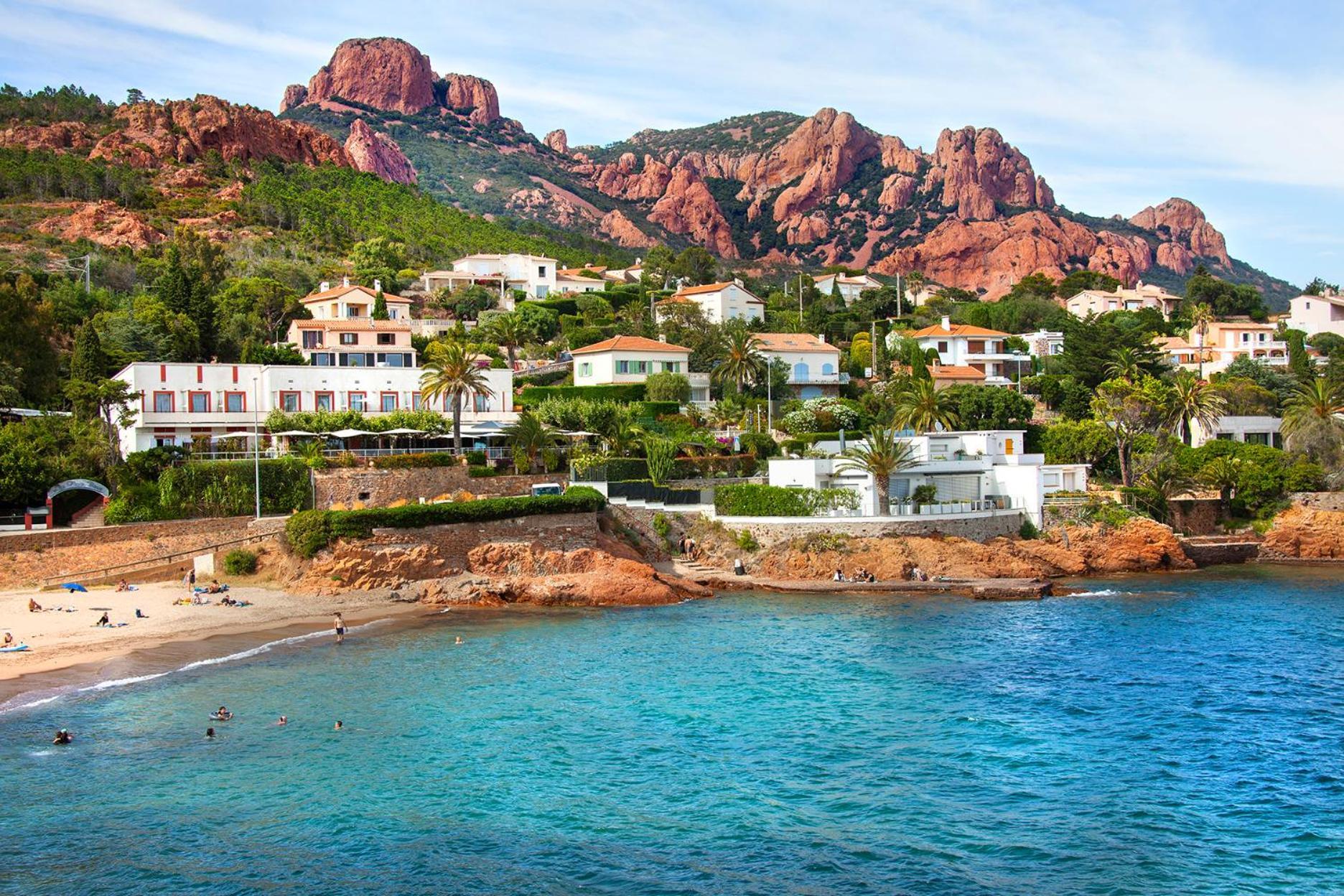 Hotel Et Appart Hotel Les Flots Bleus Saint-Raphaël 外观 照片